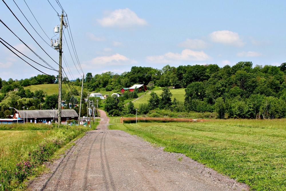 A road in Lehman Township, Luzerne County, Pennsylvania (Wikimedia Commons/Jakec)