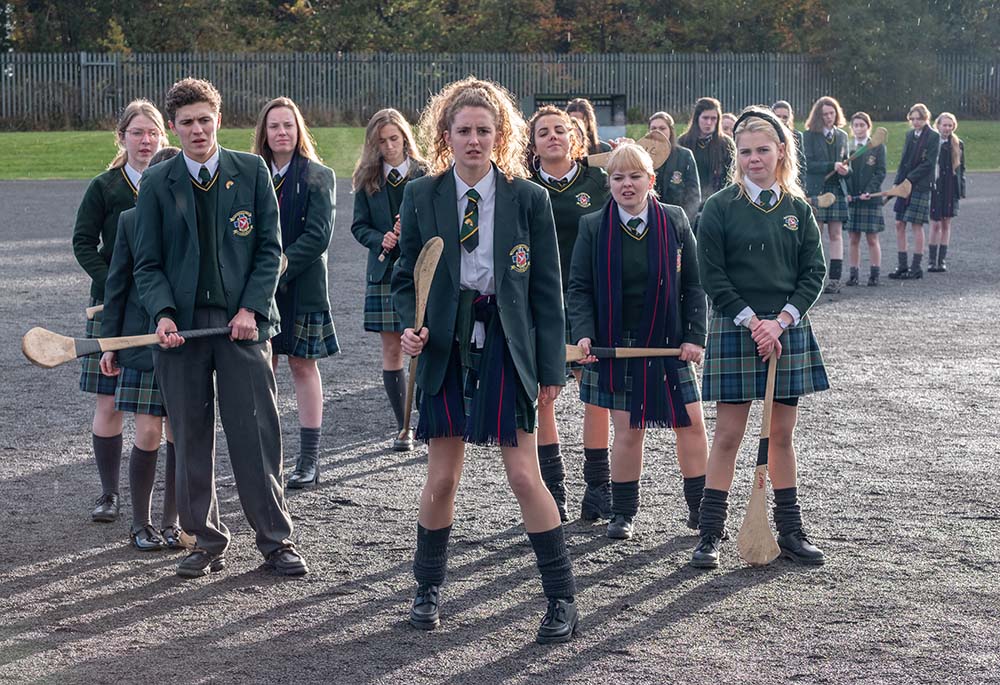 The cast of "Derry Girls" in Season Two (Courtesy of Netflix)
