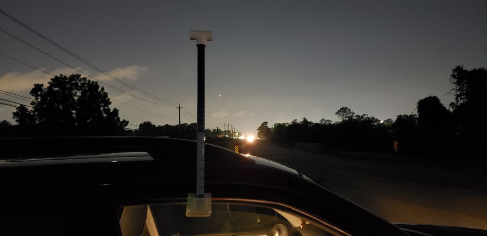In 2020, researchers at Houston Advanced Research Center worked with community groups to map Houston's hot spots. About 80 volunteers drove within a 300-mile radius carrying instruments to collect temperature, humidity and location data. (Courtesy of