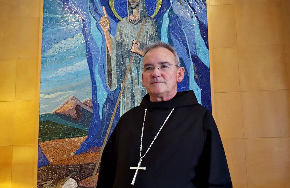 Abbot Jeremy Driscoll, Mount Angel Seminary's chancellor (NCR photo/Dan Morris-Young)