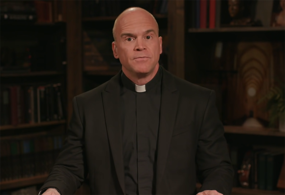 Fr. Steve Grunow, CEO of Word on Fire (NCR screengrab/YouTube/Word on Fire Institute)