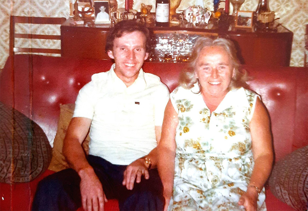 Patrick Joseph Haverty and his birth mother Eileen Haverty in 1977, the first time they met (Courtesy of Patrick Joseph Haverty)