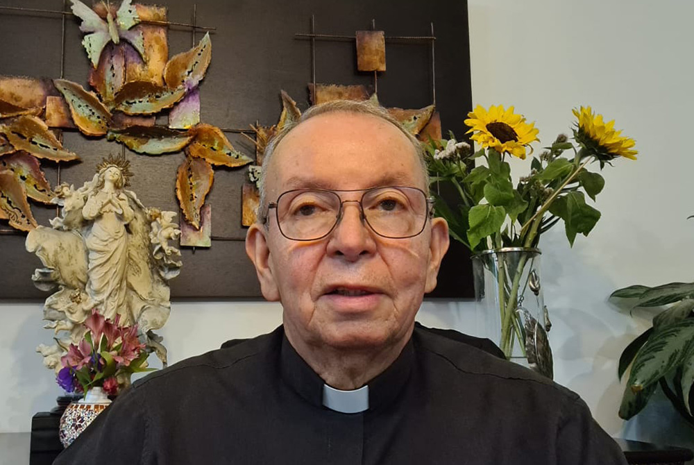 Msgr. Hector Henao, director of the Colombian branch of the Catholic charity group Caritas (Courtesy of Msgr. Hector Henao) Msgr. Hector Henao, director of the Colombian branch of the Catholic charity group Caritas (Courtesy of Msgr. Hector Henao)