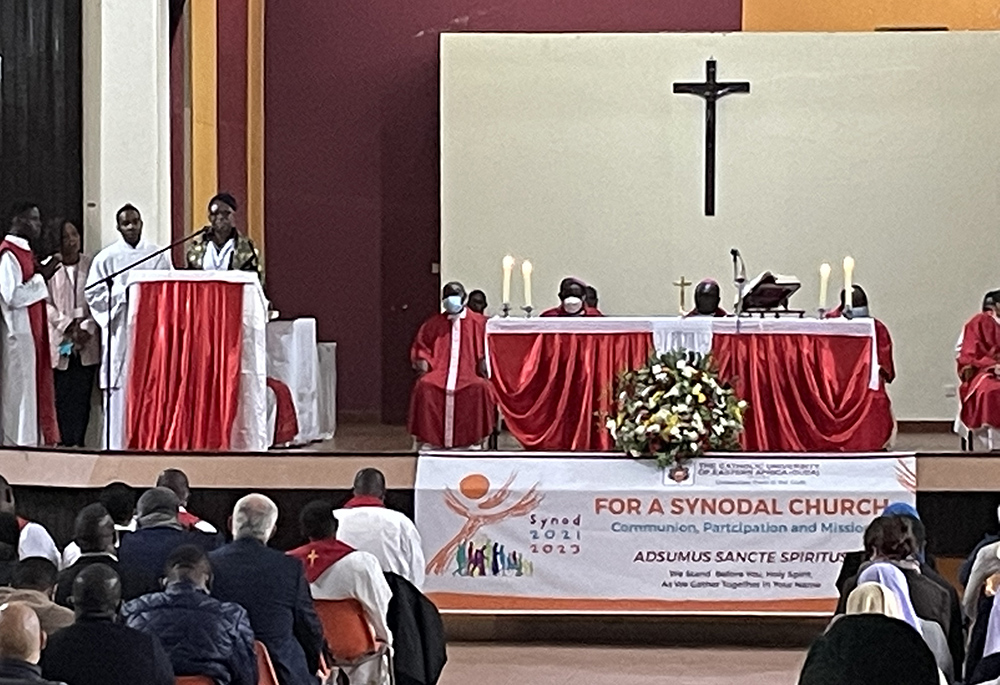 Opening Mass of the Pan-African Catholic Congress on Theology, Society and Pastoral Life in Nairobi, Kenya (NCR/Christopher White)