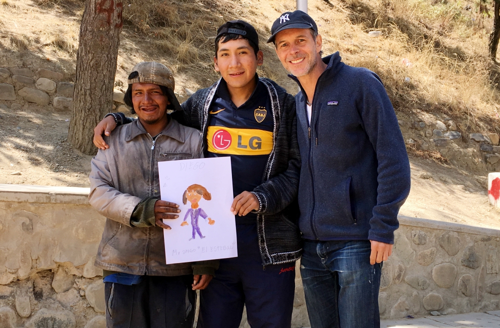 Robert Aitchison, right, with two Bolivian boys (Courtesy of Robert Aitchison) Robert Aitchison, right, with two Bolivian boys (Courtesy of Robert Aitchison)