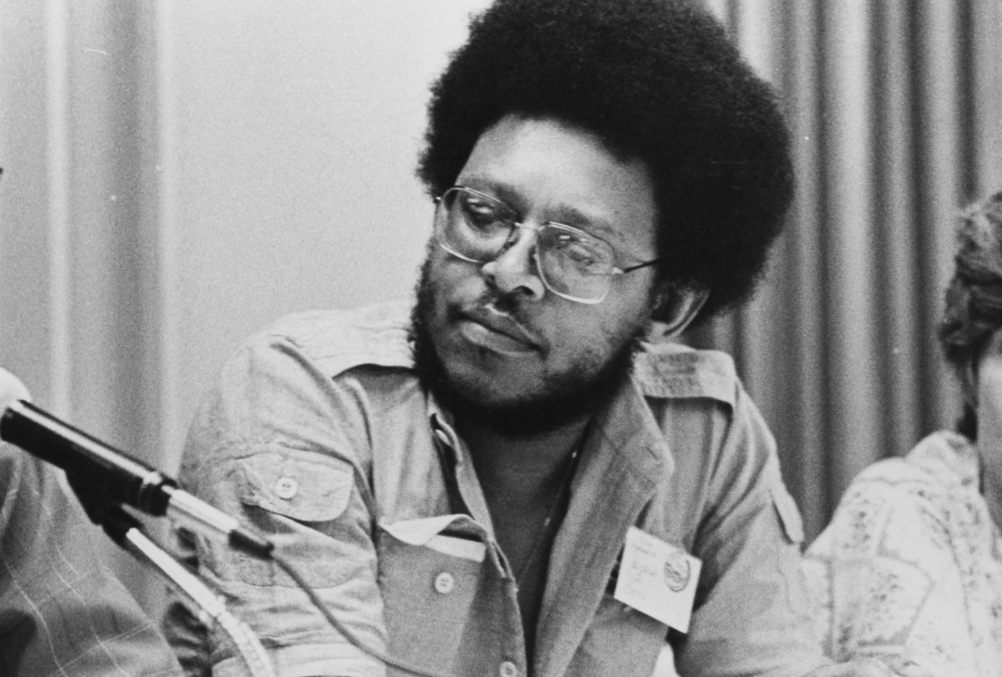 James Cone at a theology conference in Detroit in August 1980 (NCR photo/Stephanie Russell)