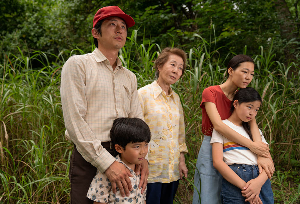 From left, Steven Yeun, Alan S. Kim, Yuh-Jung Youn, Yeri Han and Noel Cho in "Minari" (Courtesy of A24/Josh Ethan Johnson) From left, Steven Yeun, Alan S. Kim, Yuh-Jung Youn, Yeri Han and Noel Cho in "Minari" (Courtesy of A24/Josh Ethan Johnson)