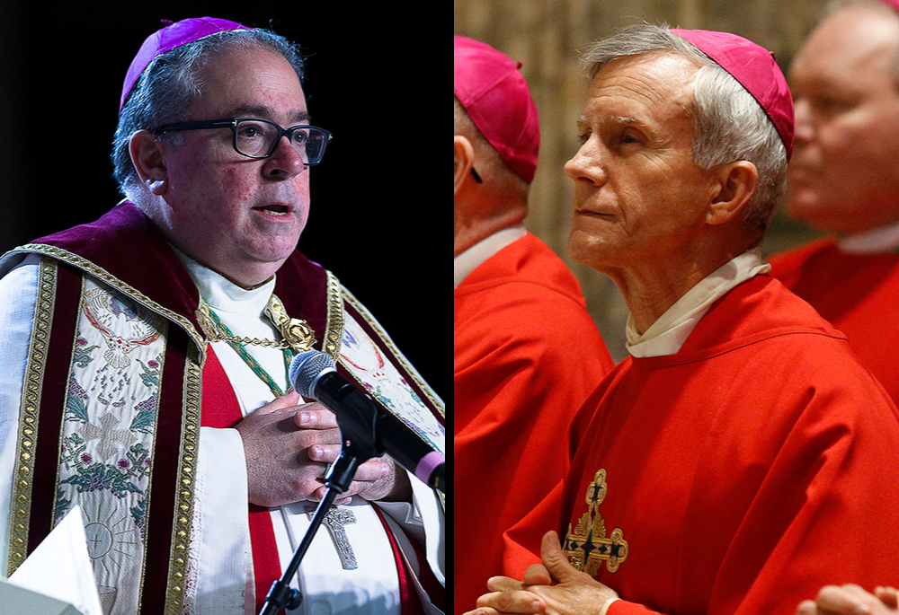 From left: Bishop Michael Olson of Fort Worth, Texas, in a 2018 photo; Bishop Joseph Strickland of Tyler, Texas, in a 2020 photo (CNS photos/Tyler Orsburn/Paul Haring) From left: Bishop Michael Olson of Fort Worth, Texas, in a 2018 photo; Bishop Joseph Strickland of Tyler, Texas, in a 2020 photo (CNS photos/Tyler Orsburn/Paul Haring)