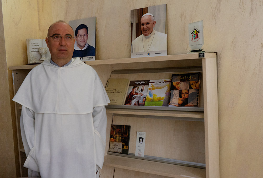 Dominican Fr. Majid Kamel Makdisi (NCR photo/Meethak Al-khatib)