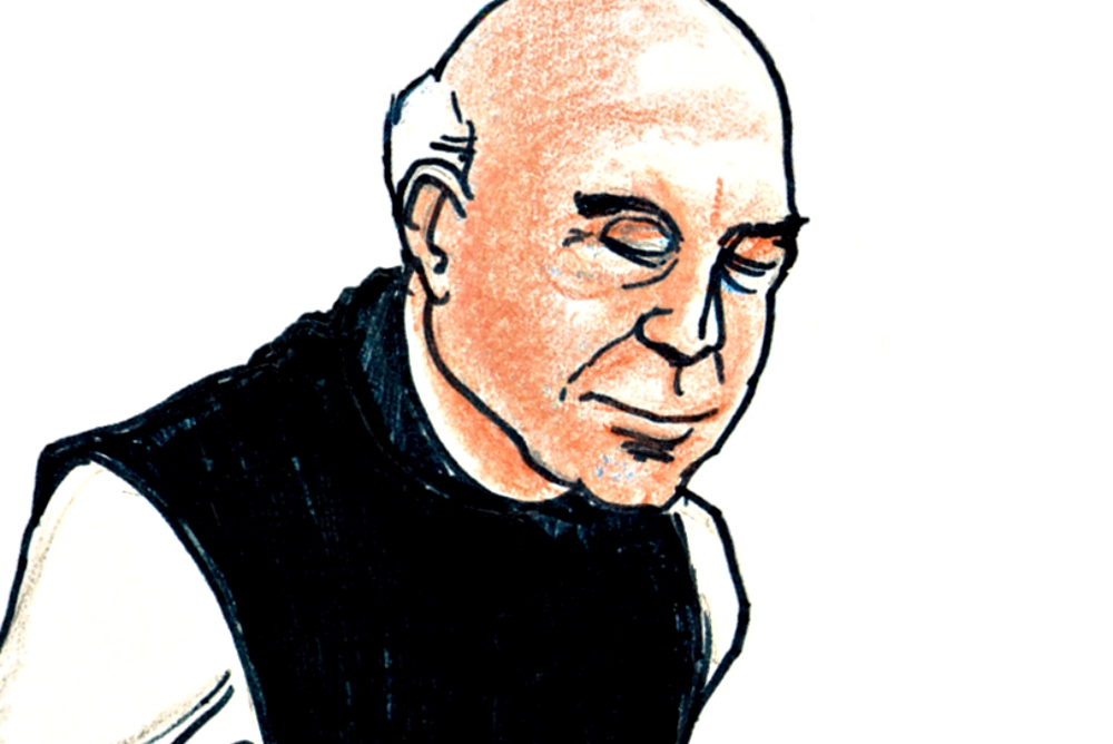 Thomas Merton's "message seems to endure and to be as prophetic today, if not more so, than when he wrote it." (NCR illustration/Pat Marrin) Thomas Merton's "message seems to endure and to be as prophetic today, if not more so, than when he wrote it." (NCR illustration/Pat Marrin)