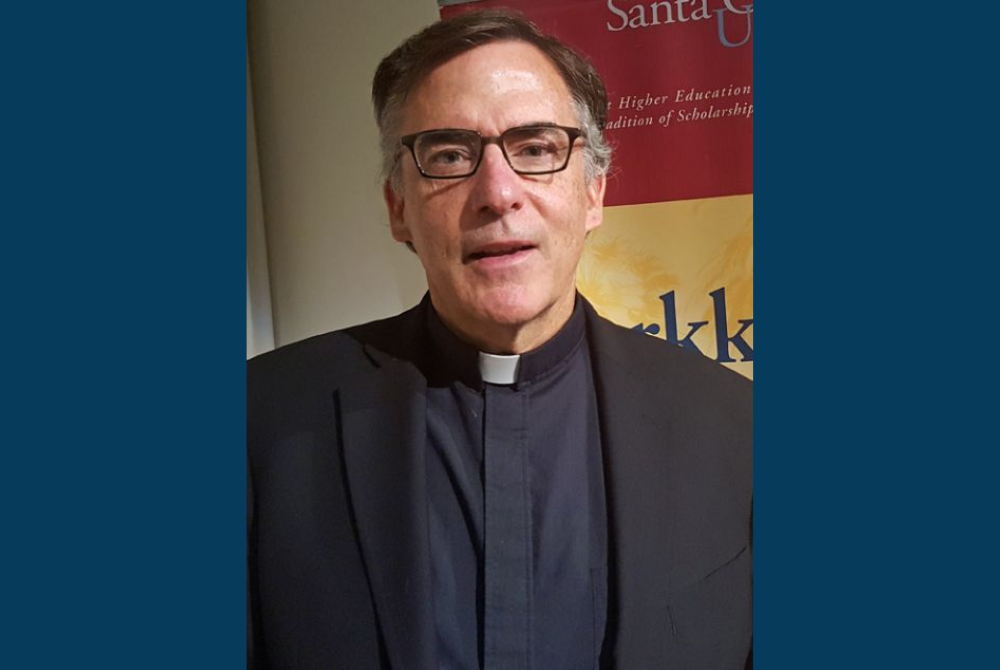 Jesuit Fr. Kevin O'Brien, in a 2018 file photo (NCR/Dan Morris-Young)