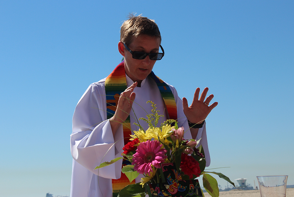 Jennifer O'Malley, a Roman Catholic Womanpriest and board president of the Women's Ordination Conference (Courtesy of Jennifer O'Malley)