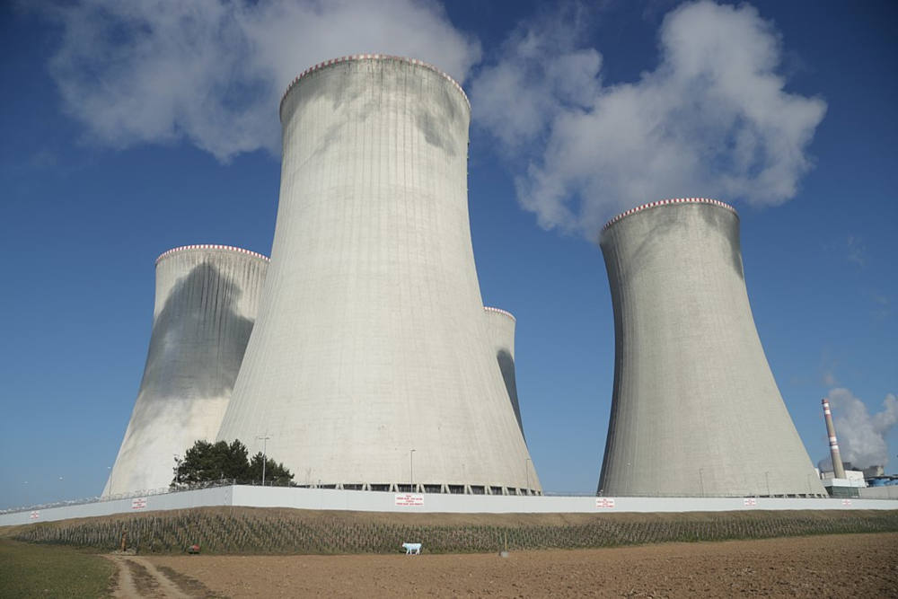 Cooling towers of Dukovany Nuclear Power Station near Dukovany, Czech Republic. (Wikimedia Commons/Jiří Sedláček)