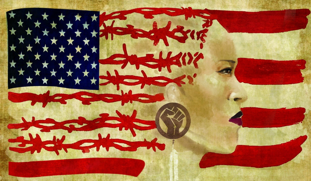 Artwork for the National Black Theatre/Hi-ARTS production of Liza Jessie Peterson's "The Peculiar Patriot" Artwork for the National Black Theatre/Hi-ARTS production of Liza Jessie Peterson's "The Peculiar Patriot"