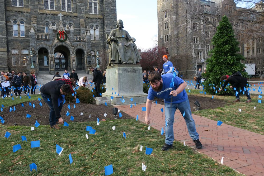 Georgetown flags Georgetown flags
