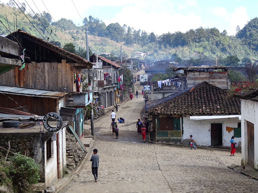 Street scene in Chajul, in the Quiché region of Guatemala, in December 2014. (Flickr/Adam Jones)