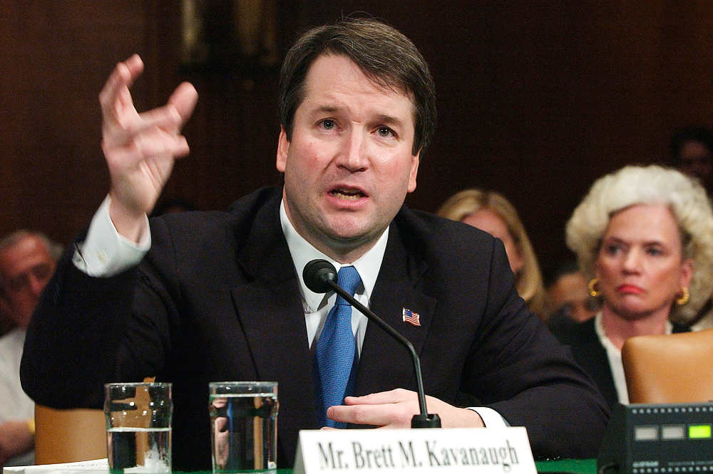 Brett Kavanaugh appears before the Senate Judiciary Committee on Capitol Hill in Washington on April 26, 2004. President Donald Trump's nominated Kavanaugh to Supreme Court Monday night July. (AP Photo/Dennis Cook, File)