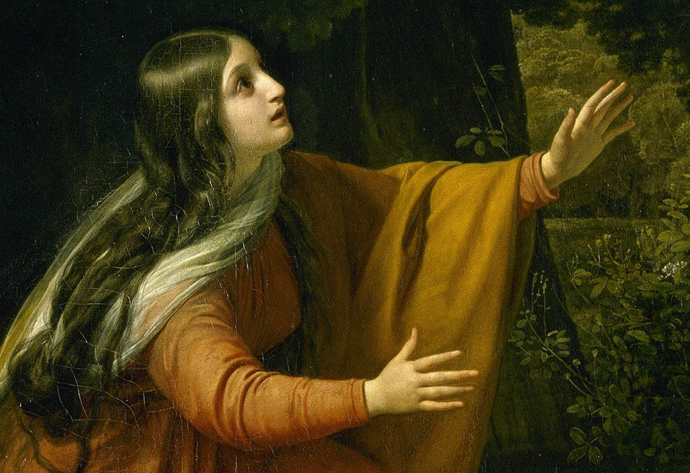 Detail from artist Alexander Ivanov's 1835 painting "Christ's Appearance to Mary Magdalene After the Resurrection" (RNS/Creative Commons)