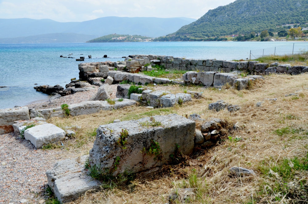 The ruins of an early Christian basilica and the Temple of Isis in the harbor of Cenchreae in Greece (Wikimedia Commons/Carole Raddato)