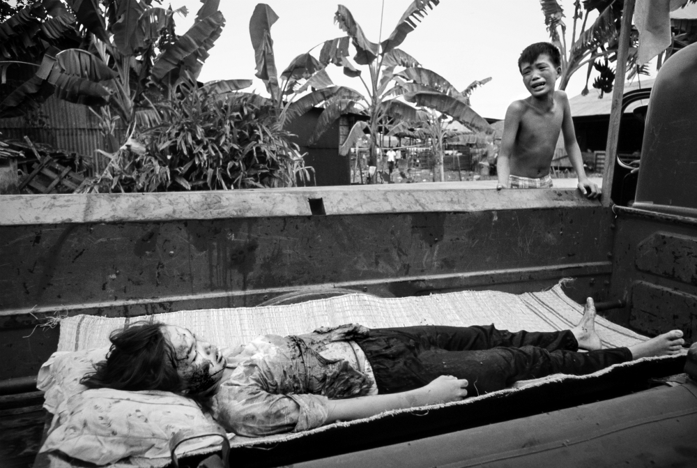 A 12-year-old girl killed in the May Offensive (Mini-Tet), 1968, in Saigon (PBS/Courtesy of Magnum Photos/Philip Jones Griffiths)