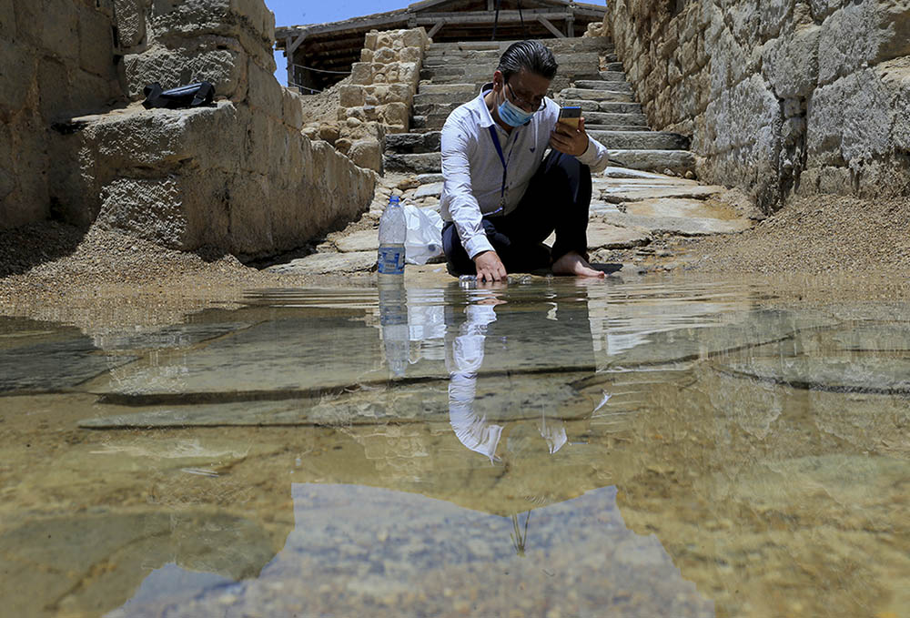 Actriz tubería Pocos Jordan River, Jesus' baptism site, is today barely a trickle | National  Catholic Reporter