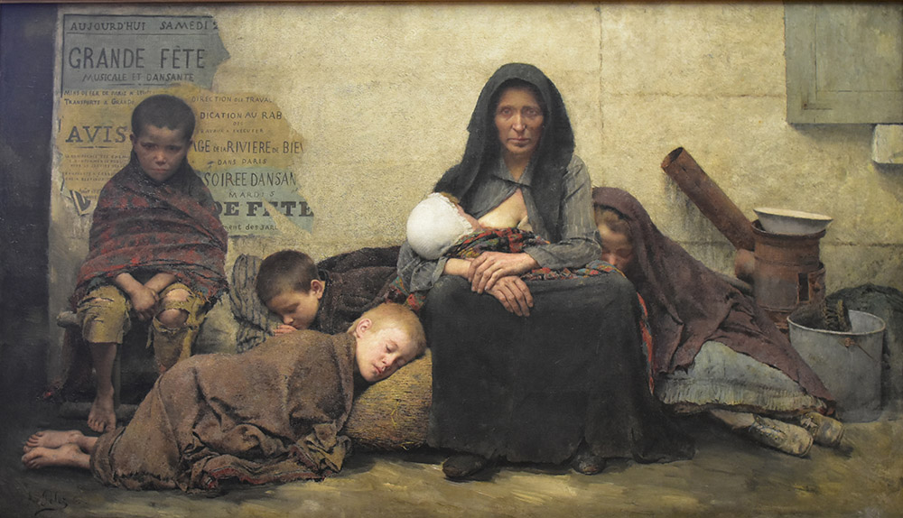 "Homeless" (1883) by Fernand Pelez (Wikimedia Commons) "Homeless" (1883) by Fernand Pelez (Wikimedia Commons)