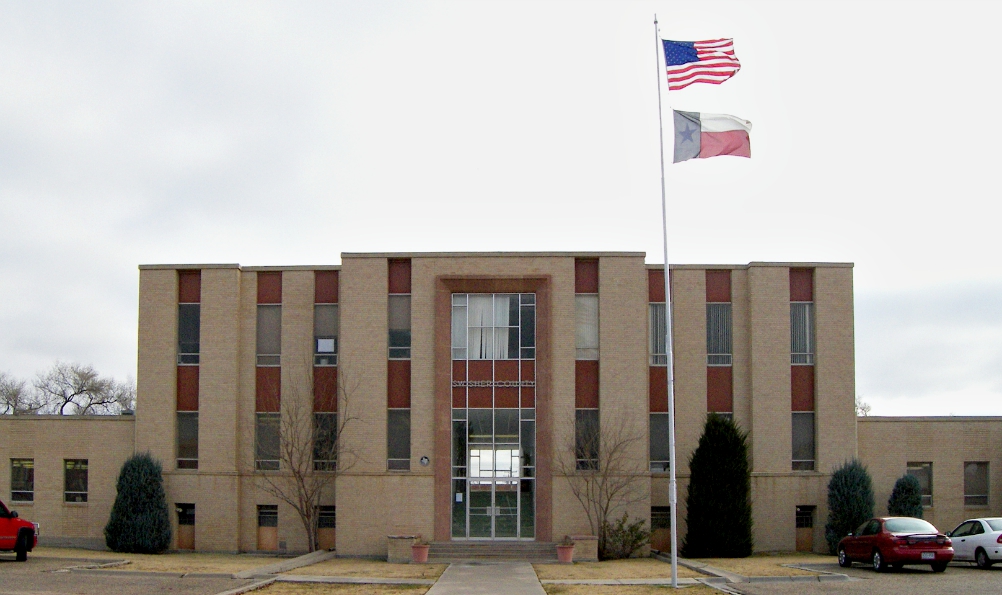 The Swisher County Courthouse in Tulia, Texas