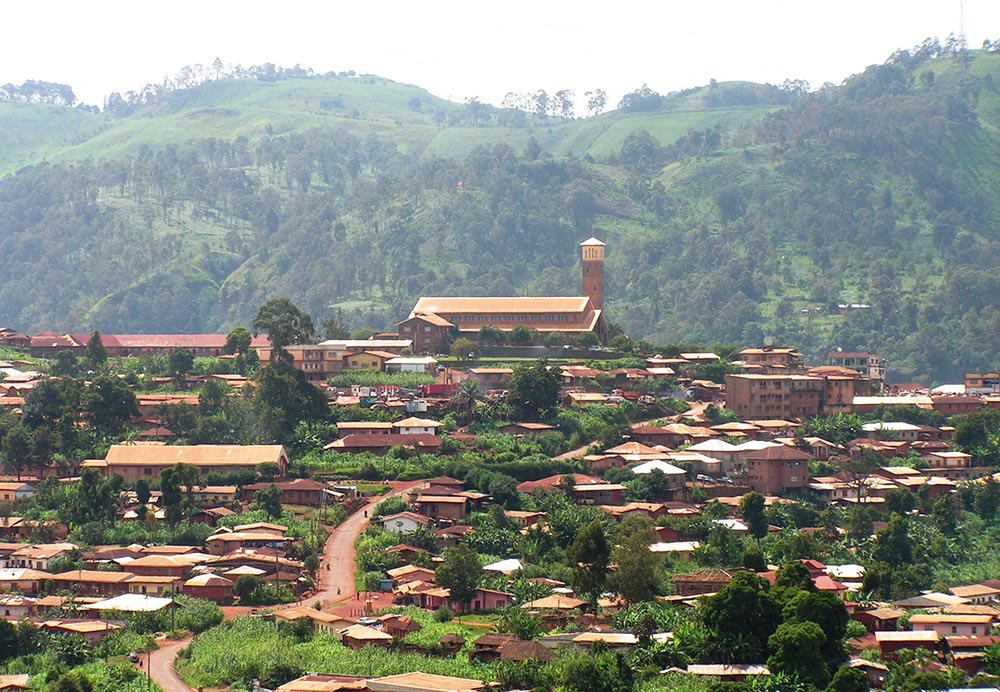 A view of the Catholic cathedral of Kumbo, in Cameroon's English-speaking Northwest Region (Wikimedia Commons/Kintong) A view of the Catholic cathedral of Kumbo, in Cameroon's English-speaking Northwest Region (Wikimedia Commons/Kintong)
