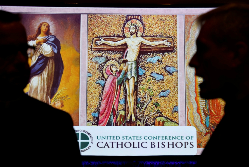 Attendees are seen Nov. 12, 2018, at the U.S. Conference of Catholic Bishops’ general assembly in Baltimore. (CNS/Reuters/Kevin Lamarque) Attendees are seen Nov. 12, 2018, at the U.S. Conference of Catholic Bishops’ general assembly in Baltimore. (CNS/Reuters/Kevin Lamarque)