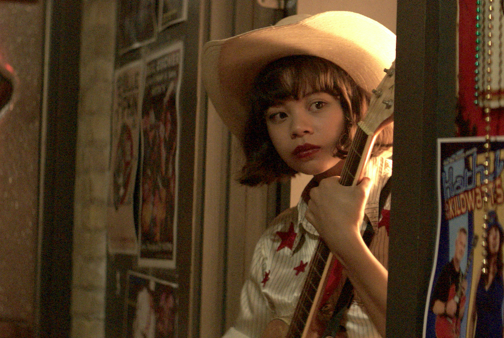 Eva Noblezada, plays Rosario, the daughter of an undocumented Filipina who has a talent for country music in "Yellow Rose." (EPK.TV/Stage 6 Films) Eva Noblezada, plays Rosario, the daughter of an undocumented Filipina who has a talent for country music in "Yellow Rose." (EPK.TV/Stage 6 Films)