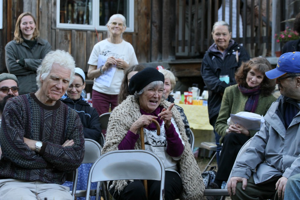 Brayton and Suzanne Belote Shanley at Agape Community's St. Francis Day event in October 2019 (David Legg)