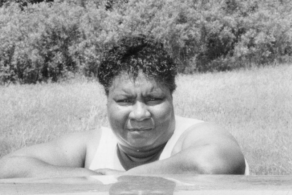 Hazel Johnson (1935-2011) is considered by many to be the mother of environmental justice. For more than 30 years, she pressed local officials and corporations to clean up toxic waste and pollution in her southeast Chicago community of Altgeld Gardens. (C