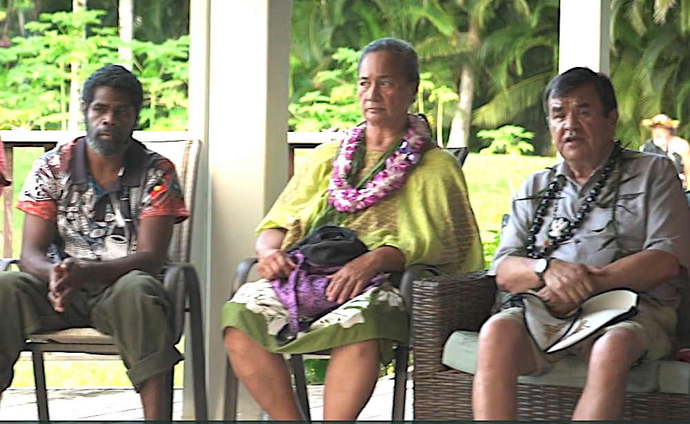 Indigenous elders from Alaska to Australia offered their views of what’s happening to the planet in a video released for Earth Day. (EarthBeat screengrab from video at www.wisdomweavers.world) Indigenous elders from Alaska to Australia offered their views of what’s happening to the planet in a video released for Earth Day. (EarthBeat screengrab from video at www.wisdomweavers.world)