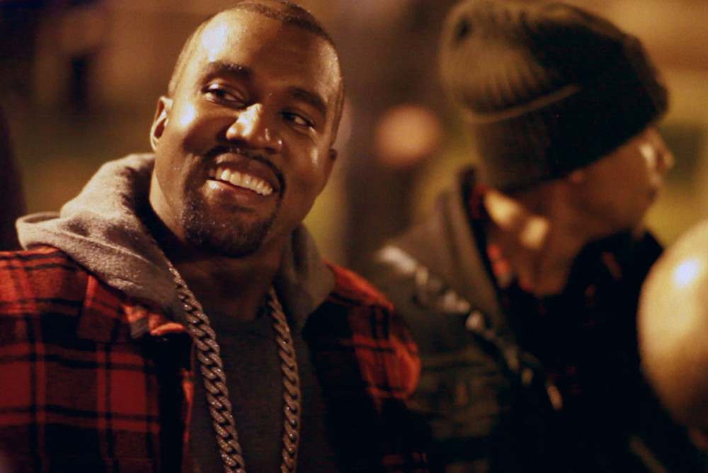 Kanye 'Ye' West in "jeen-yuhs: A Kanye Trilogy." (Courtesy of Netflix © 2022)