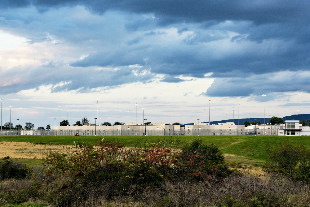The State Correctional Institution at Rockview is seen in Benner Township, Pennsylvania. The prison houses the state's execution chamber. (Newscom/John Greim Photography) The State Correctional Institution at Rockview is seen in Benner Township, Pennsylvania. The prison houses the state's execution chamber. (Newscom/John Greim Photography)