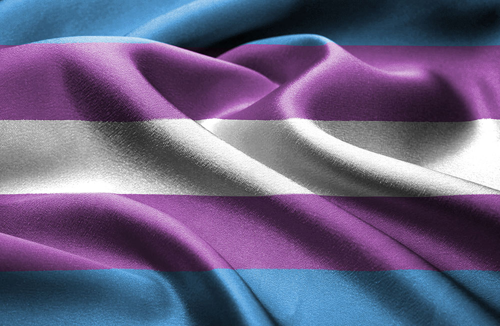 Transgender flag (Unsplash/Lena Balk)