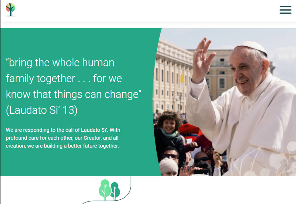 Francis launches program to put Laudato Si' into throughout church | National Catholic Reporter