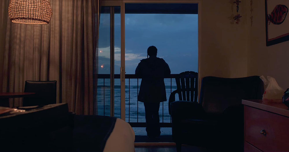 A still from Sky Hopkina's film "małni – towards the ocean, towards the shore" (Courtesy of Grasshopper Film) A still from Sky Hopkina's film "małni – towards the ocean, towards the shore" (Courtesy of Grasshopper Film)