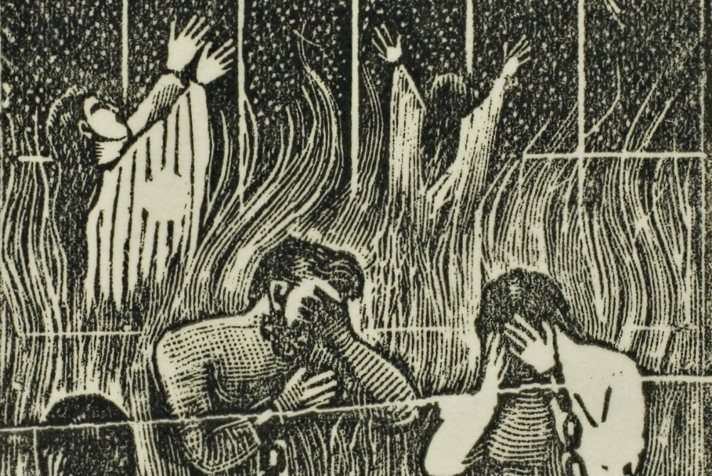 "Souls in Purgatory," detail, by José Guadalupe Posada, Mexican, 1871-1913 (Art Institute of Chicago) "Souls in Purgatory," detail, by José Guadalupe Posada, Mexican, 1871-1913 (Art Institute of Chicago)