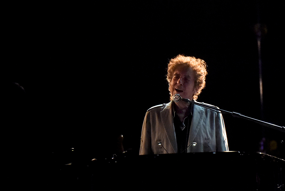 Bob Dylan performs during the Firefly Music Festival June 17, 2017, in Dover, Delaware. (Newscom/Reuters/Mark Makela)