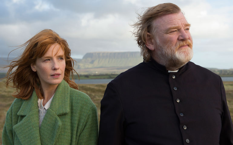 From left, Kelly Reilly and Brendan Glesson in "Calvary" (Photos by Fox Searchlight Pictures)