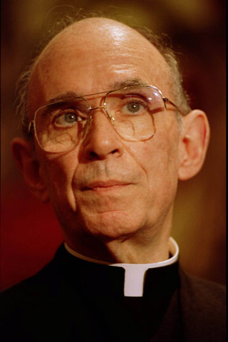 Cardinal Joseph Bernardin in 1993 (Newscom/KRT/Ernie Cox)
