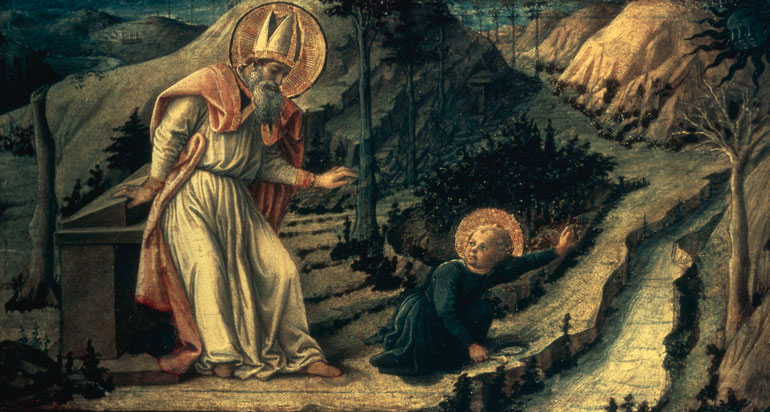 "Jesus as a Child Appears to St. Augustine" (circa 1440), by Fra Filippo Lippi (Newscom/akg-images)