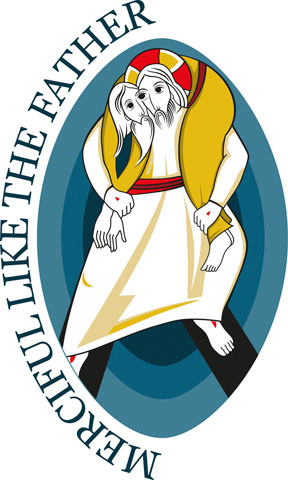 The logo for the Holy Year of Mercy (CNS/Courtesy of Pontifical Council for Promoting New Evangelization)