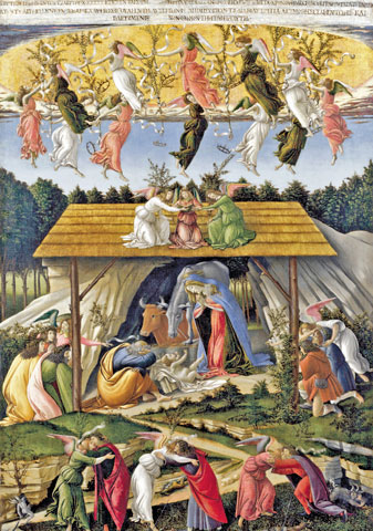 "The Mystic Nativity" (1500) by Sandro Botticelli (Courtesy of Orbis Books)