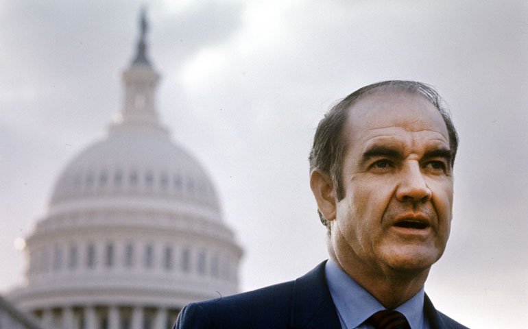 Sen. George McGovern of South Dakota in 1972 (Newscom/ZUMA Press/Photoshot)