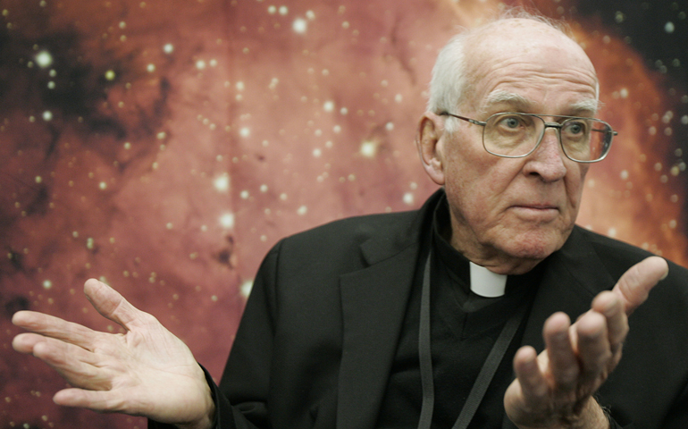 Jesuit Fr. George Coyne, retired director of the Vatican Observatory (CNS/Bob Roller)
