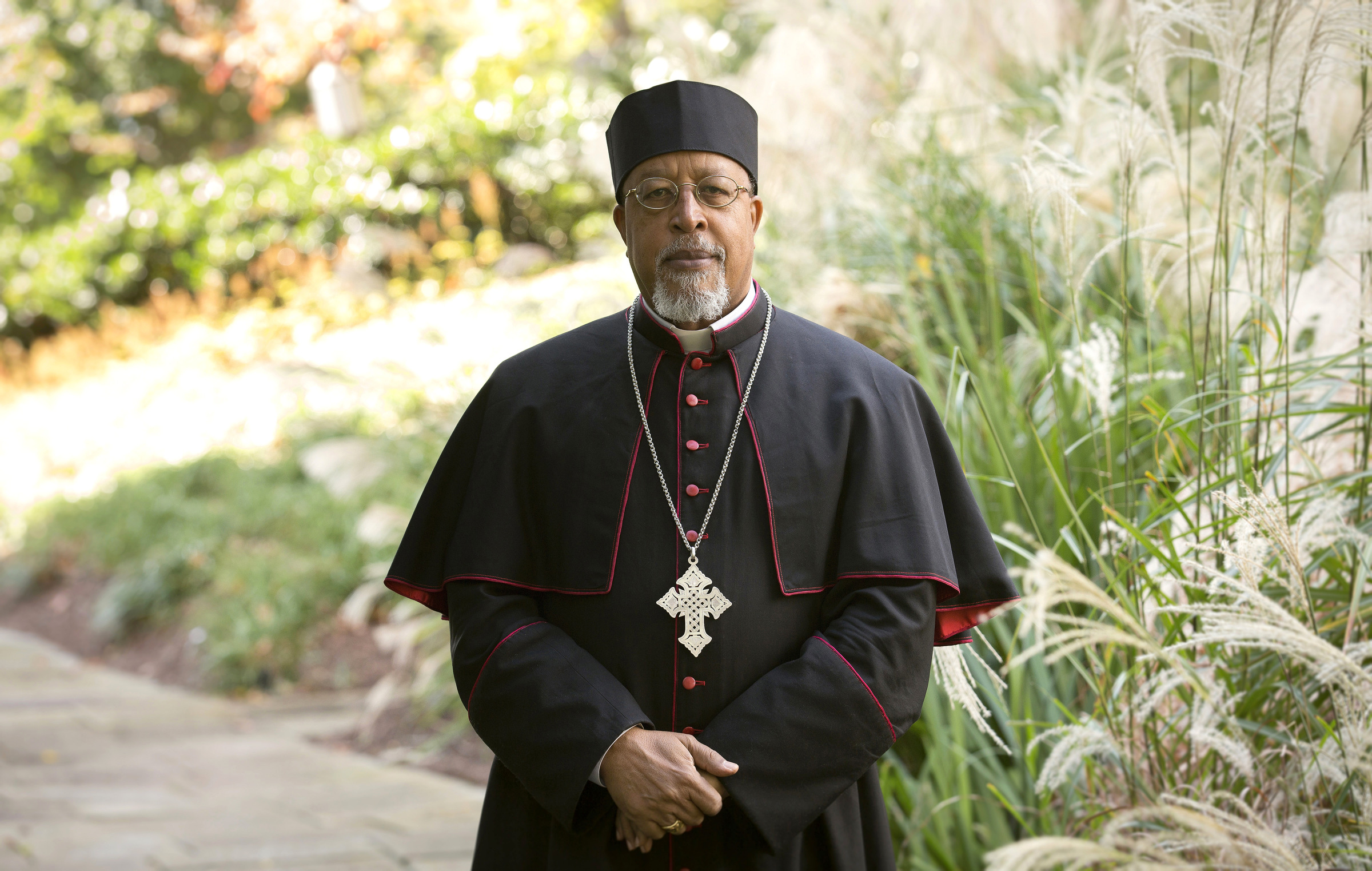 Ethiopian Catholic Archbishop Berhaneyesus Souraphiel of Addis Ababa (CNS/Nancy Phelan Wiechec)