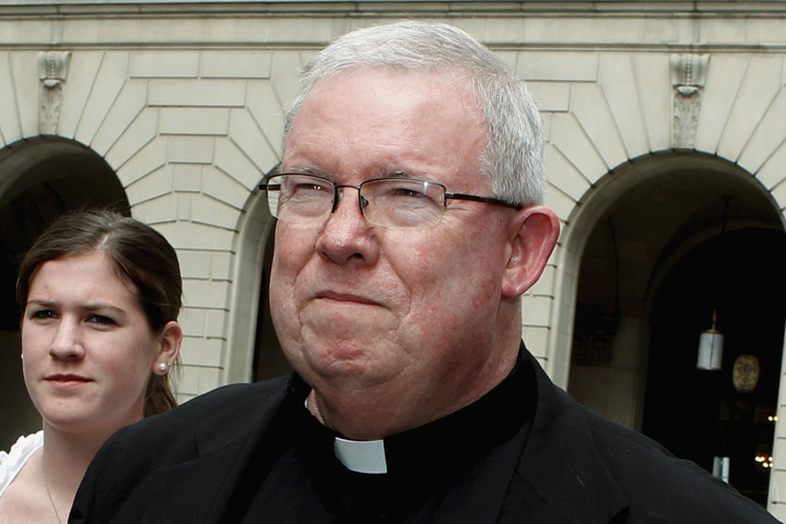 Msgr. William Lynn in a 2012 CNS file photo (CNS/Tim Shaffer, Reuters)