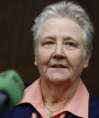Marie Collins, pictured in a 2012 file photo (CNS/Tony Gentile, Reuters)
